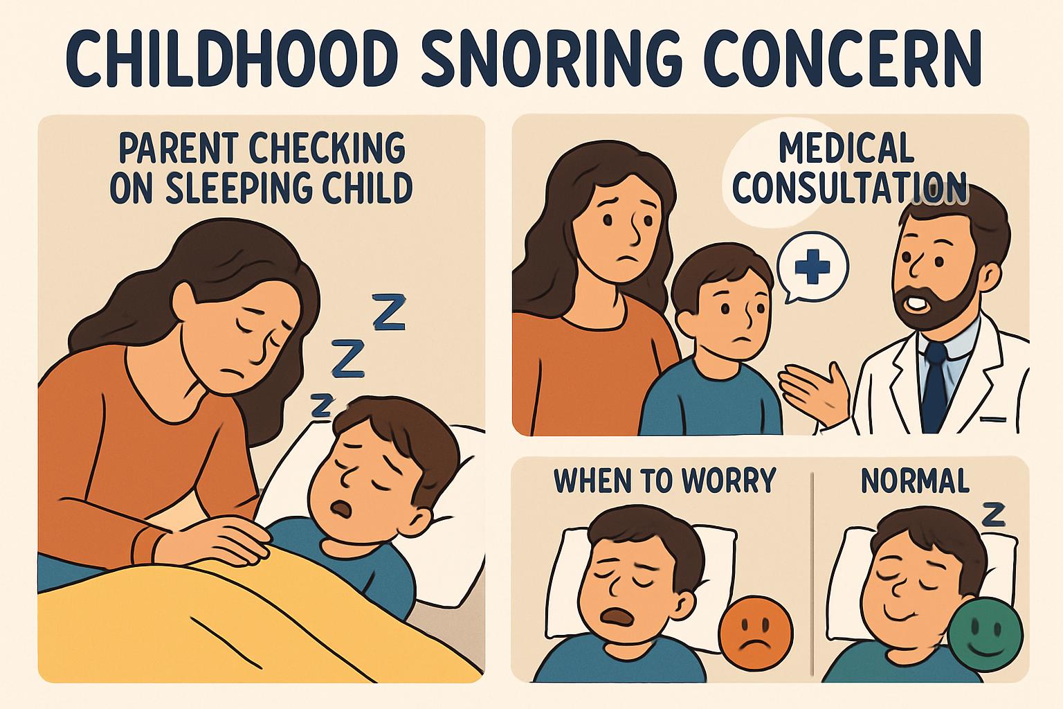Child sleeping peacefully in bed