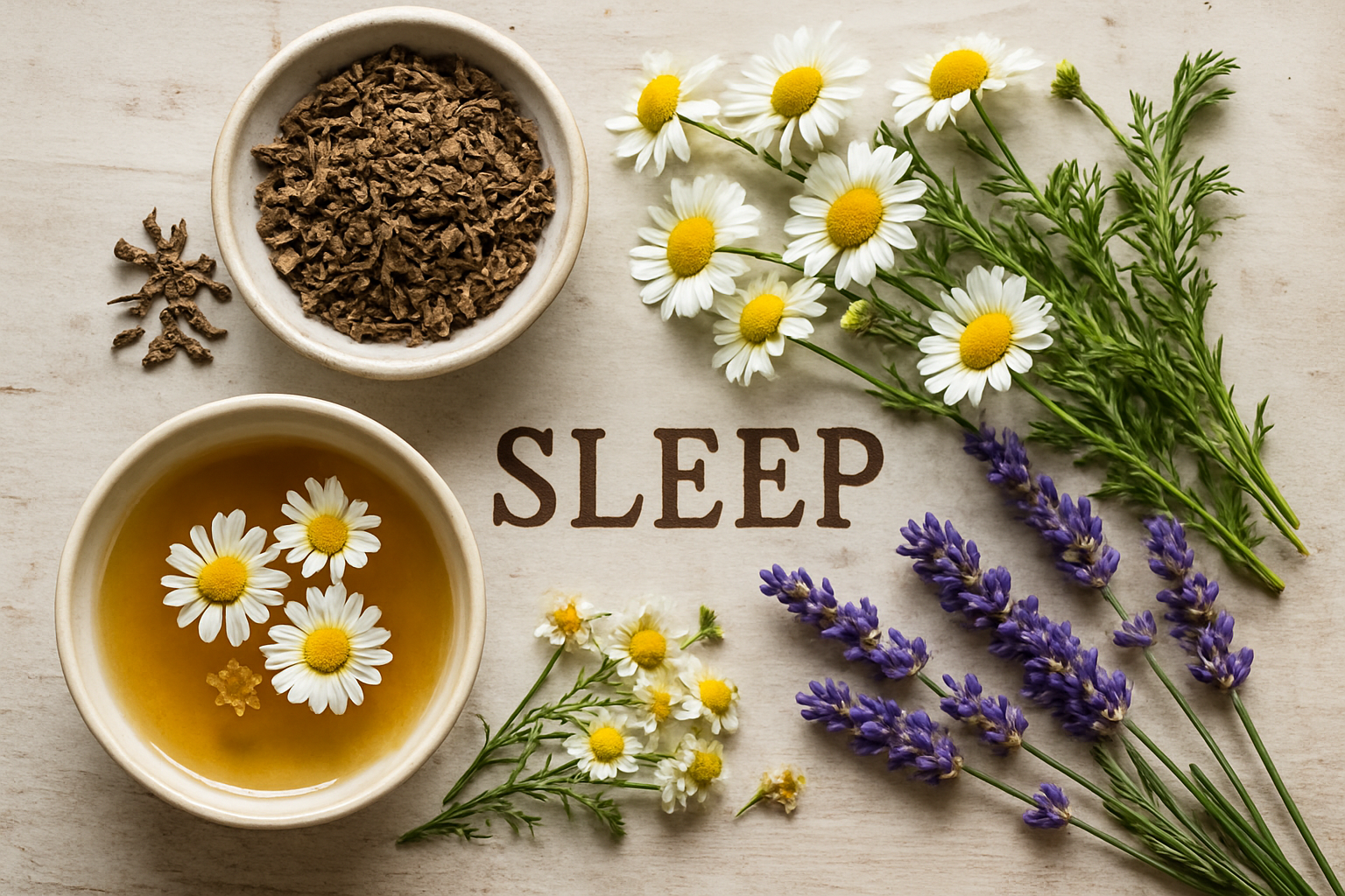 Herbal remedies for natural sleep support