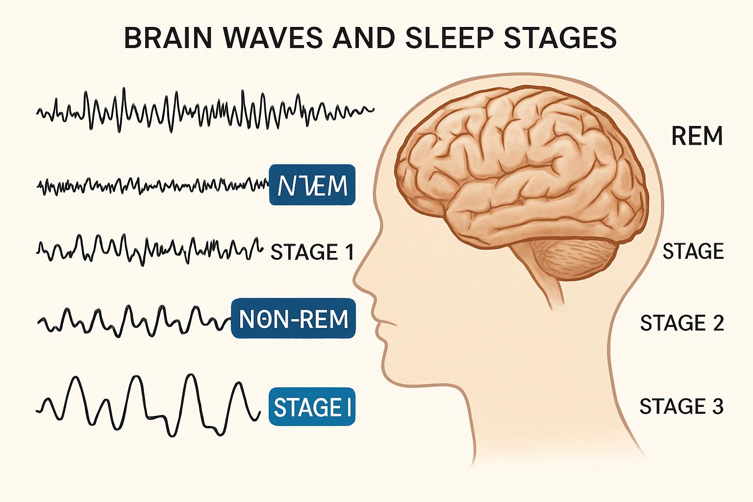 Person in deep peaceful sleep