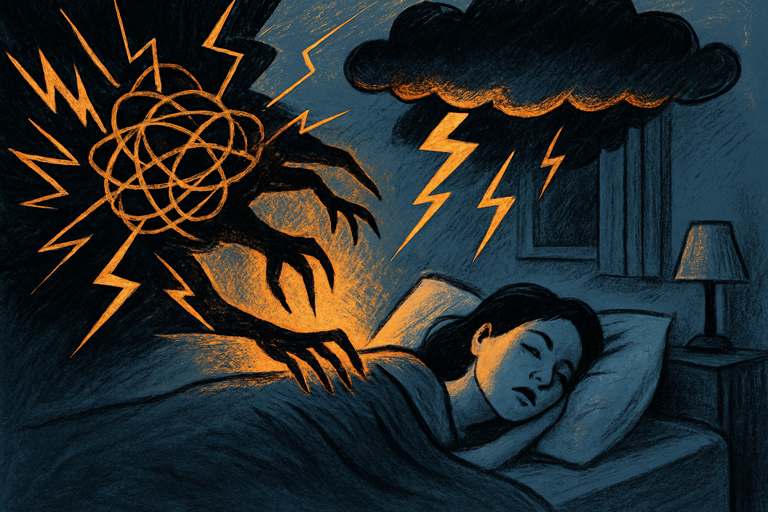 Stress affecting sleep quality and mental health