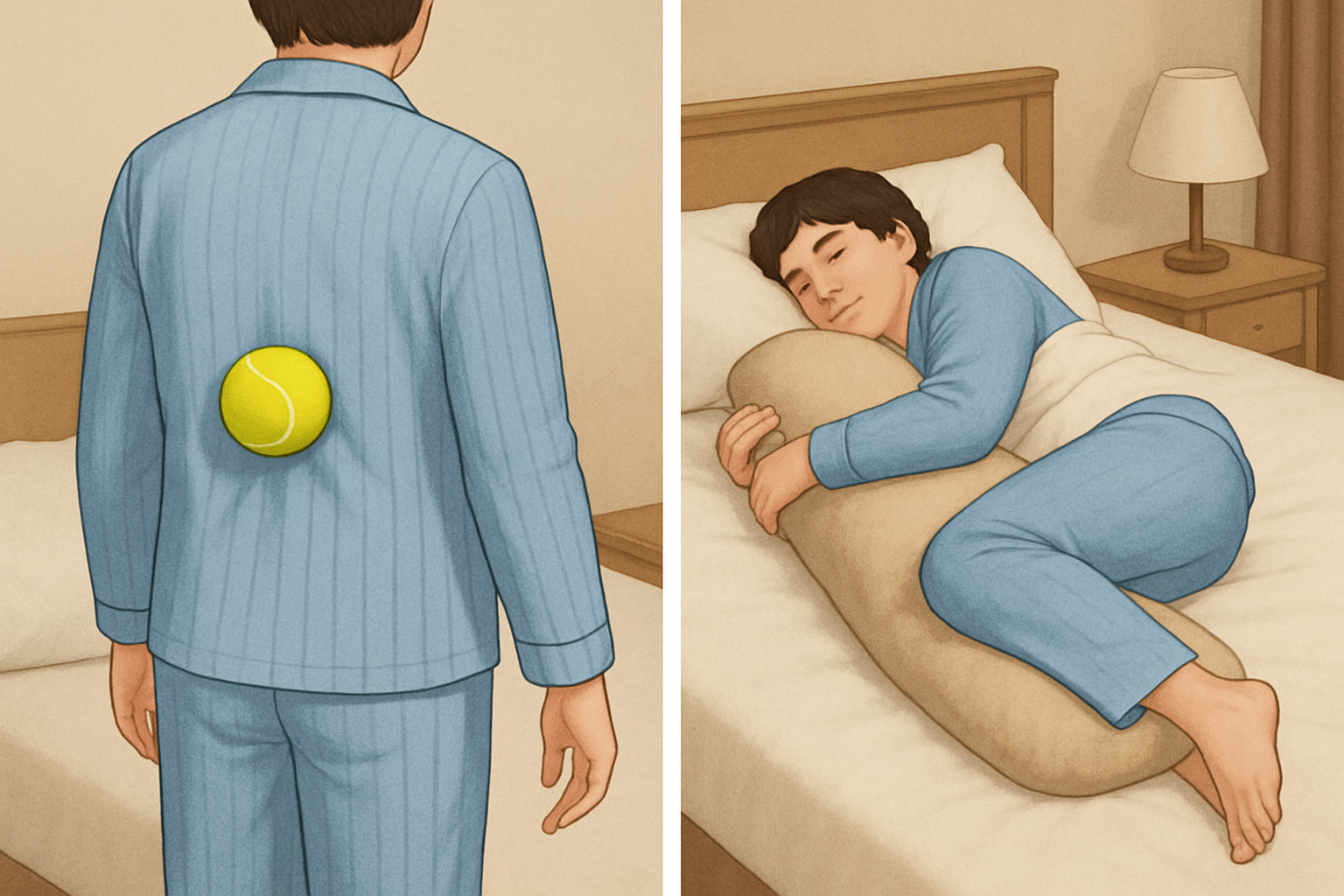 Positional therapy for snoring relief